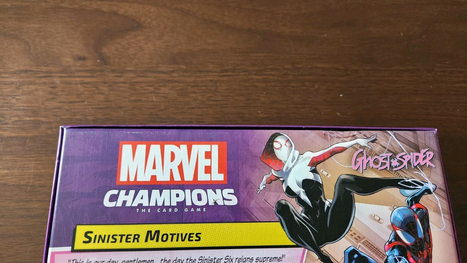 Marvel Champions Sinister Motives Campaign Expansion Complete Set Used OOP