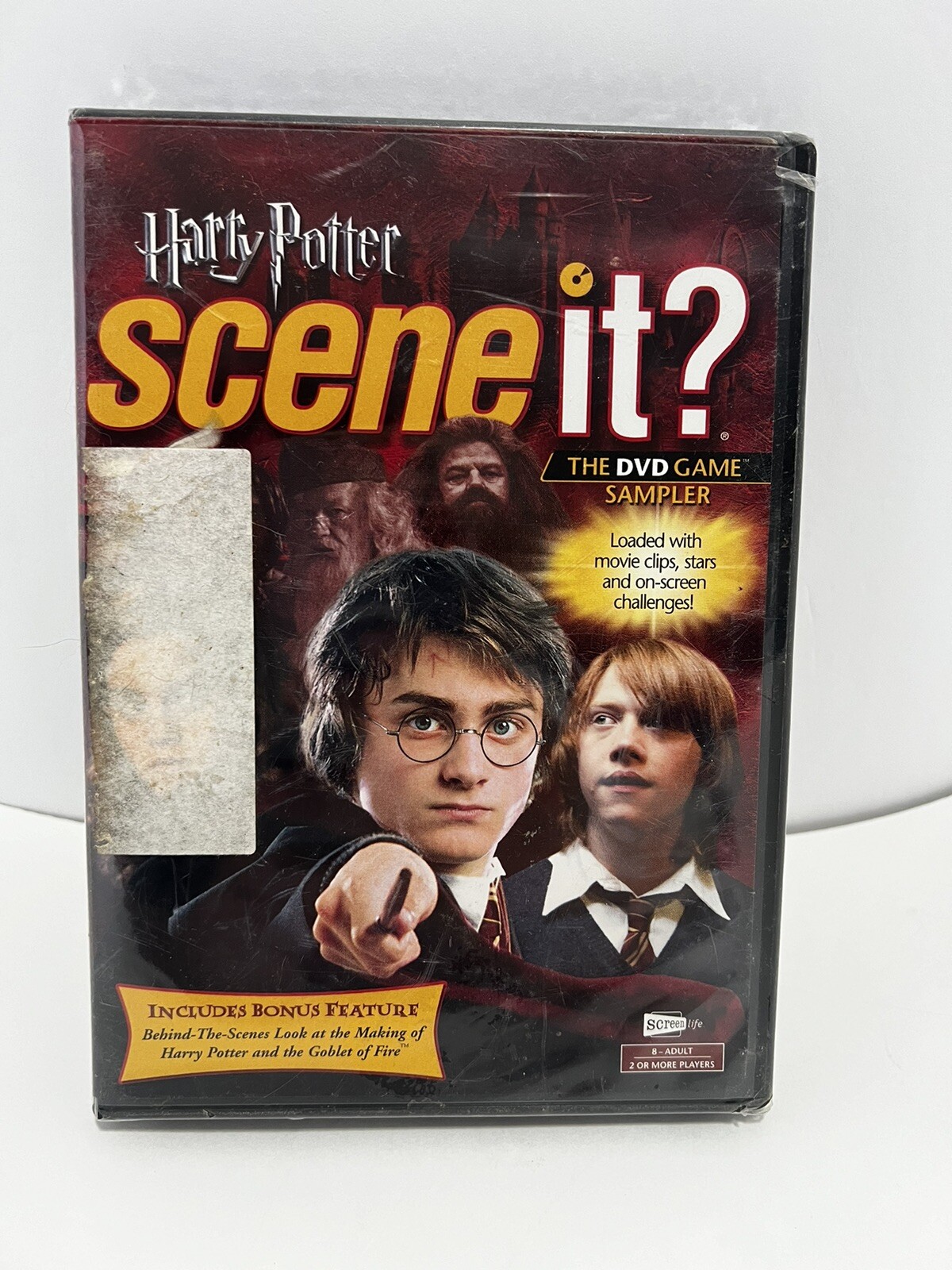 2006 Harry Potter Scene It? The DVD Game Sampler New Sealed Disc Firm In Case