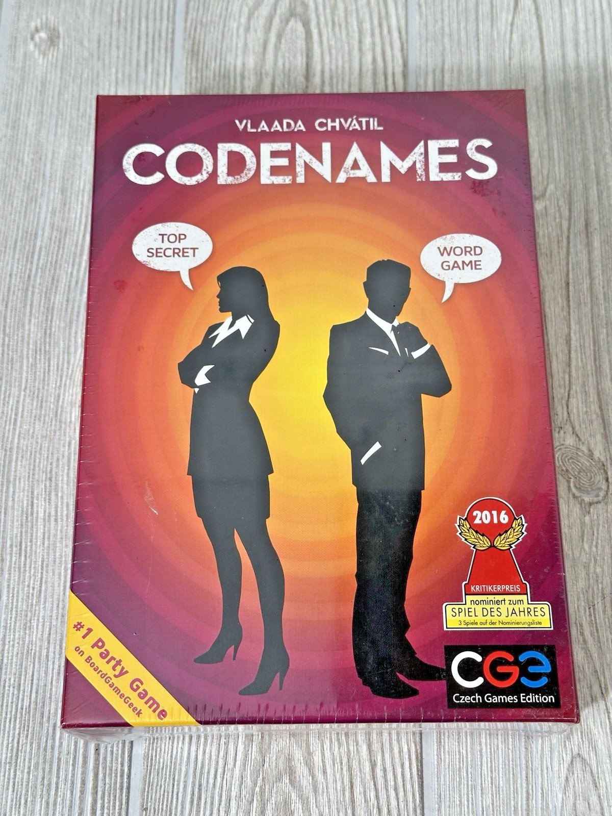 Codenames Party Spy Game Czech Games Edition Vlaada Chvatil NEW SEALED