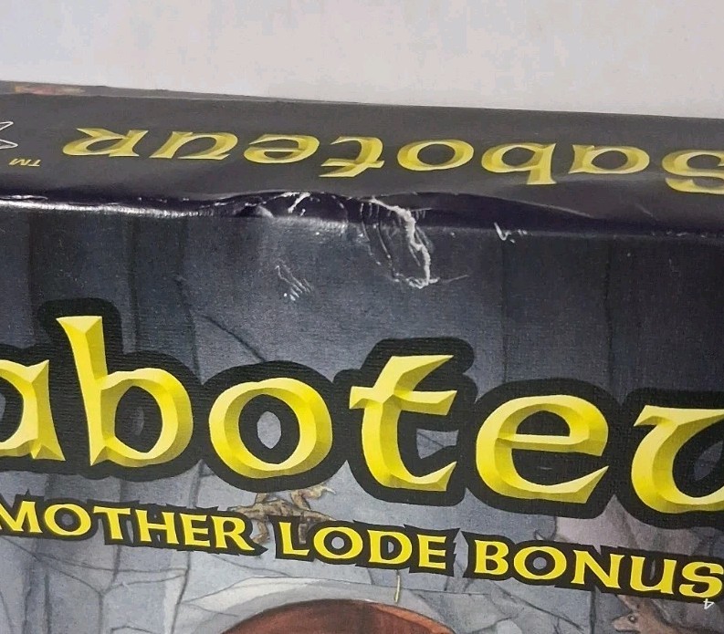 Amigo Saboteur The Mother Lode Bonus Pack – New Open Box – Complete