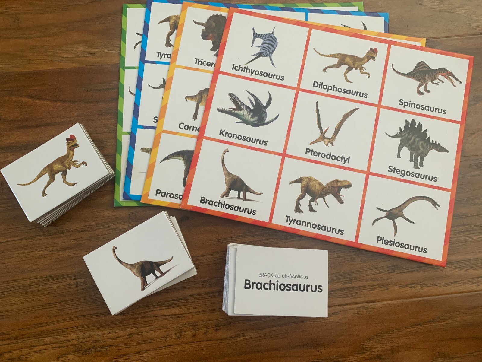 Dinosaur Game Lot: Dinosaur Bingo+24Pc Puzzle+3 Books+Dino Valentines Mailbox
