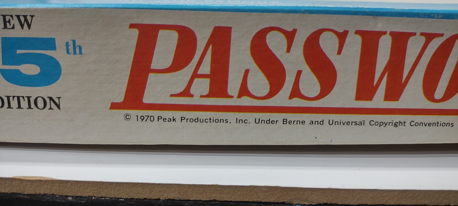 Password Board Game 1970 COMPLETE
