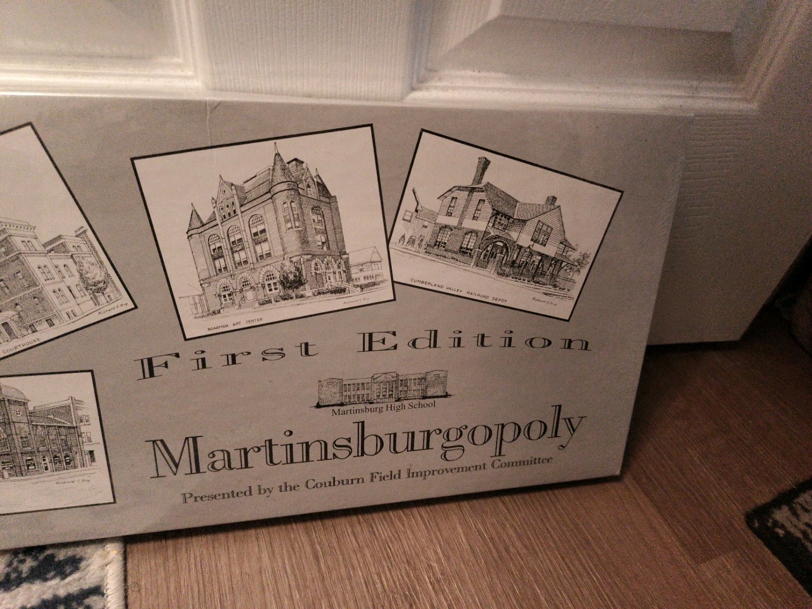 Martinsburgopoly First Edition Game Sealed Martinsburg WV Few Dings In Plastic