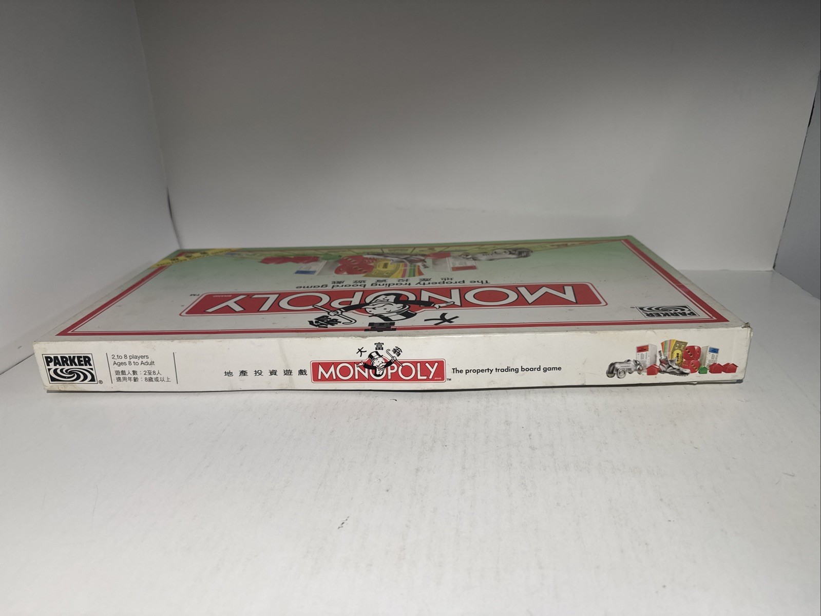 Monopoly Hong Kong Edition 1995 Board Game Rare Parker Brothers Complete Vintage