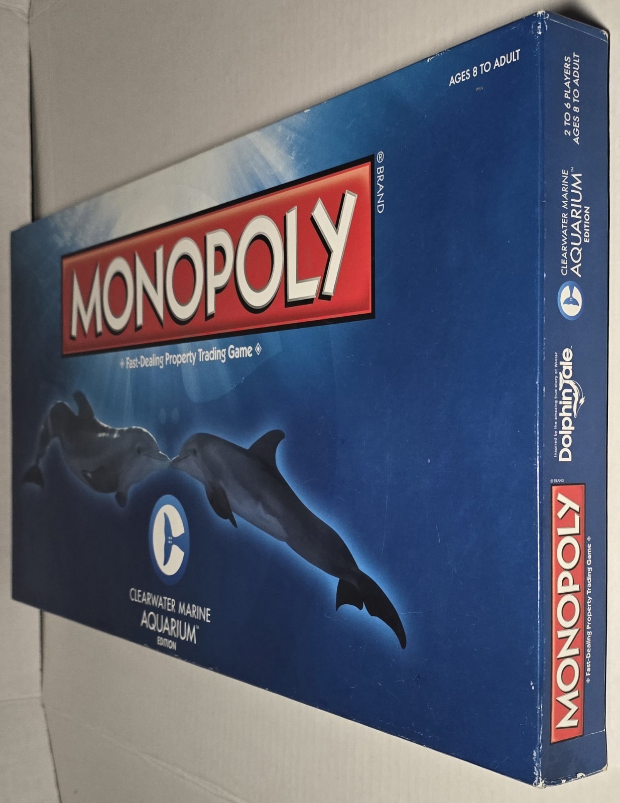 Monopoly Clearwater Marine Aquarium Dolphin Tale 100% Complete