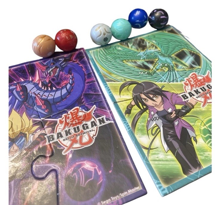 Bakugan Battle Brawlers 2008 Skill and Action Game Lot No Manual