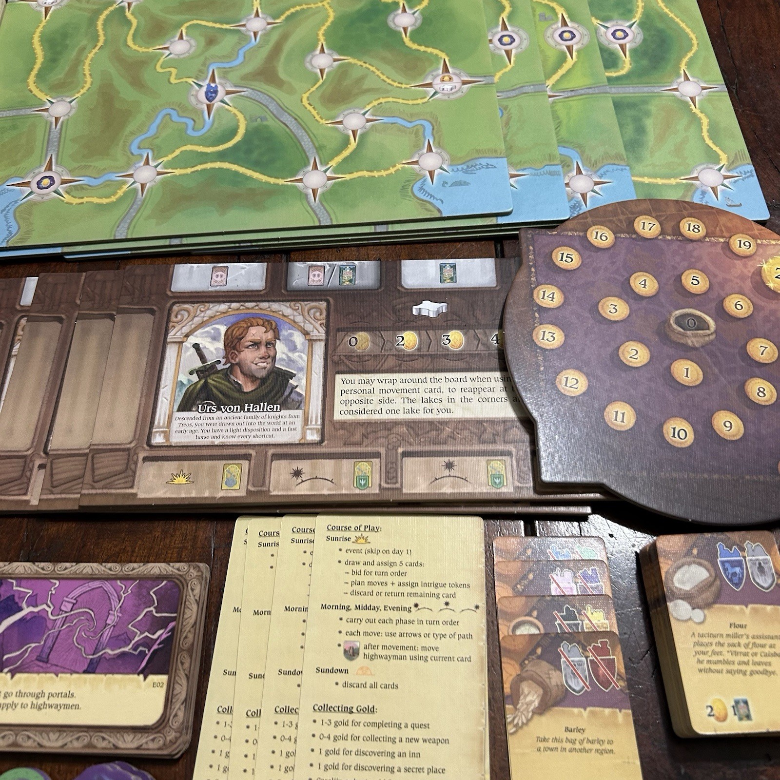 TREOS Board Game 2024 Lookout Games 100% Complete English
