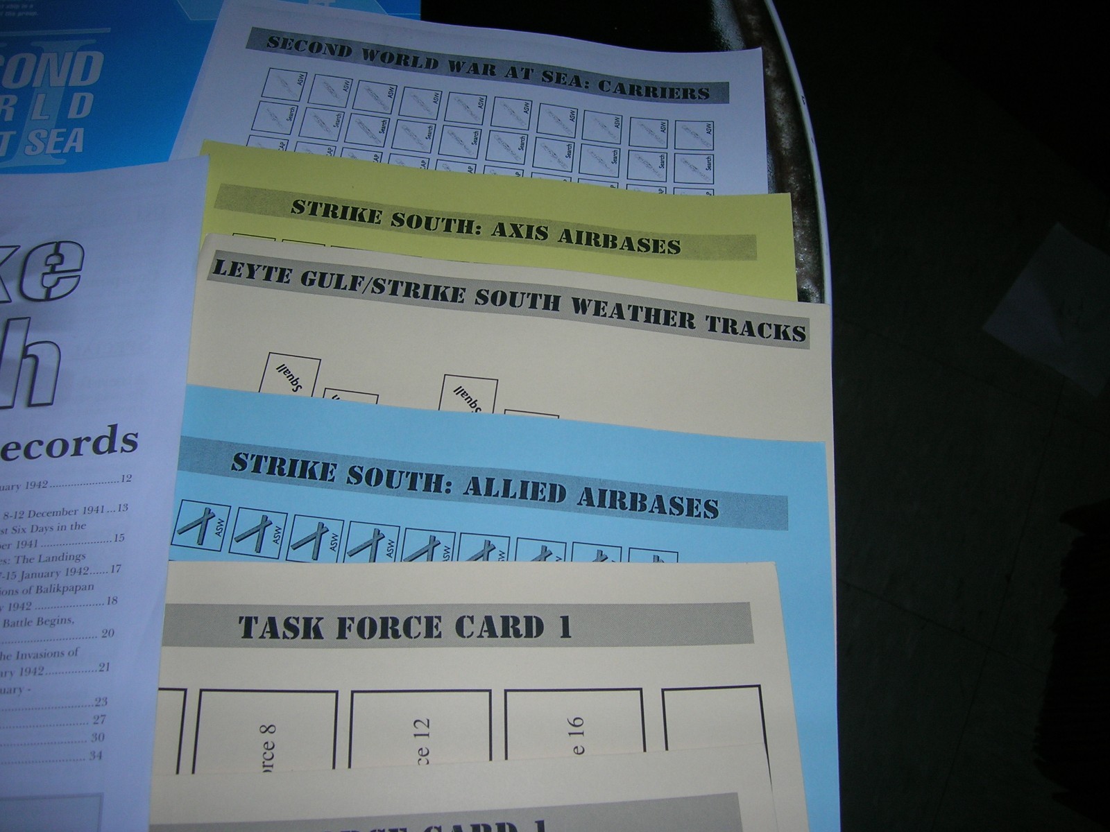 2nd World War at Sea Strike South (1st) Box JAPAN INVADES THE SOUTH SEAS 1941-42