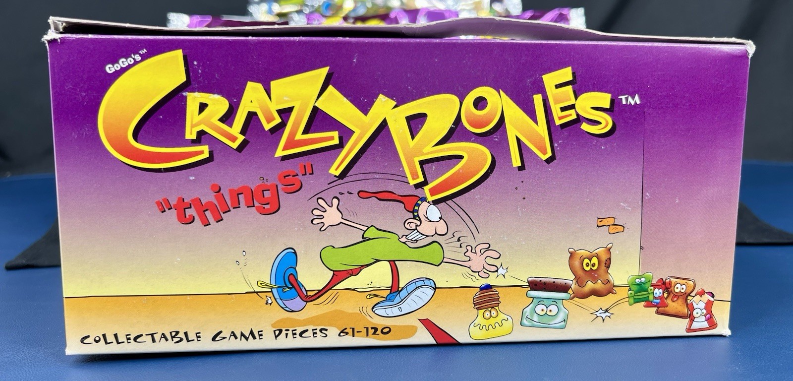 10 Sealed Packs GoGo’s Crazy Bones Things & Empty Display Box
