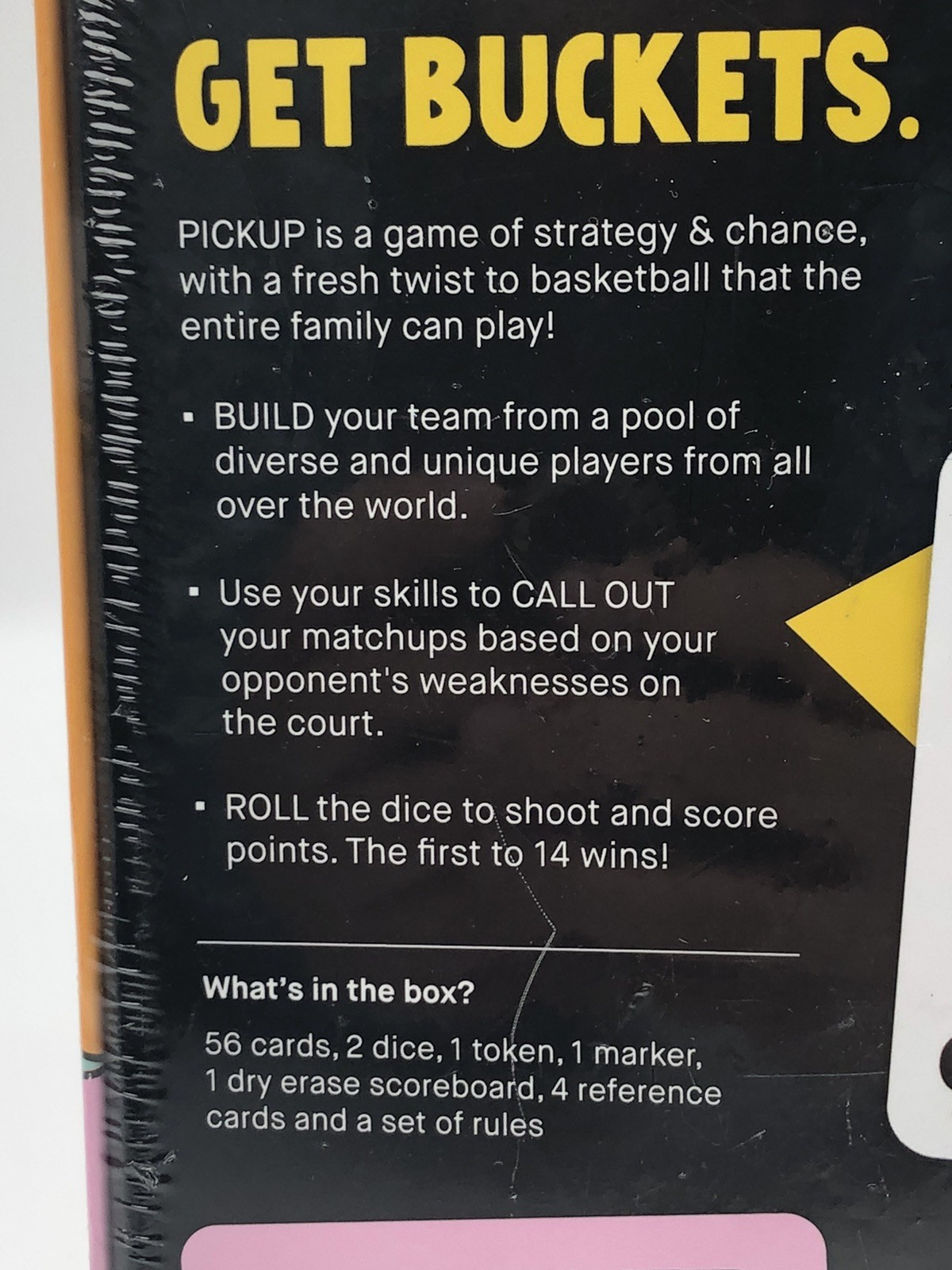 Gameflo Pickup Basketball Card Game Of Strategy Ages 8+ /2-6 Players New/Sealed
