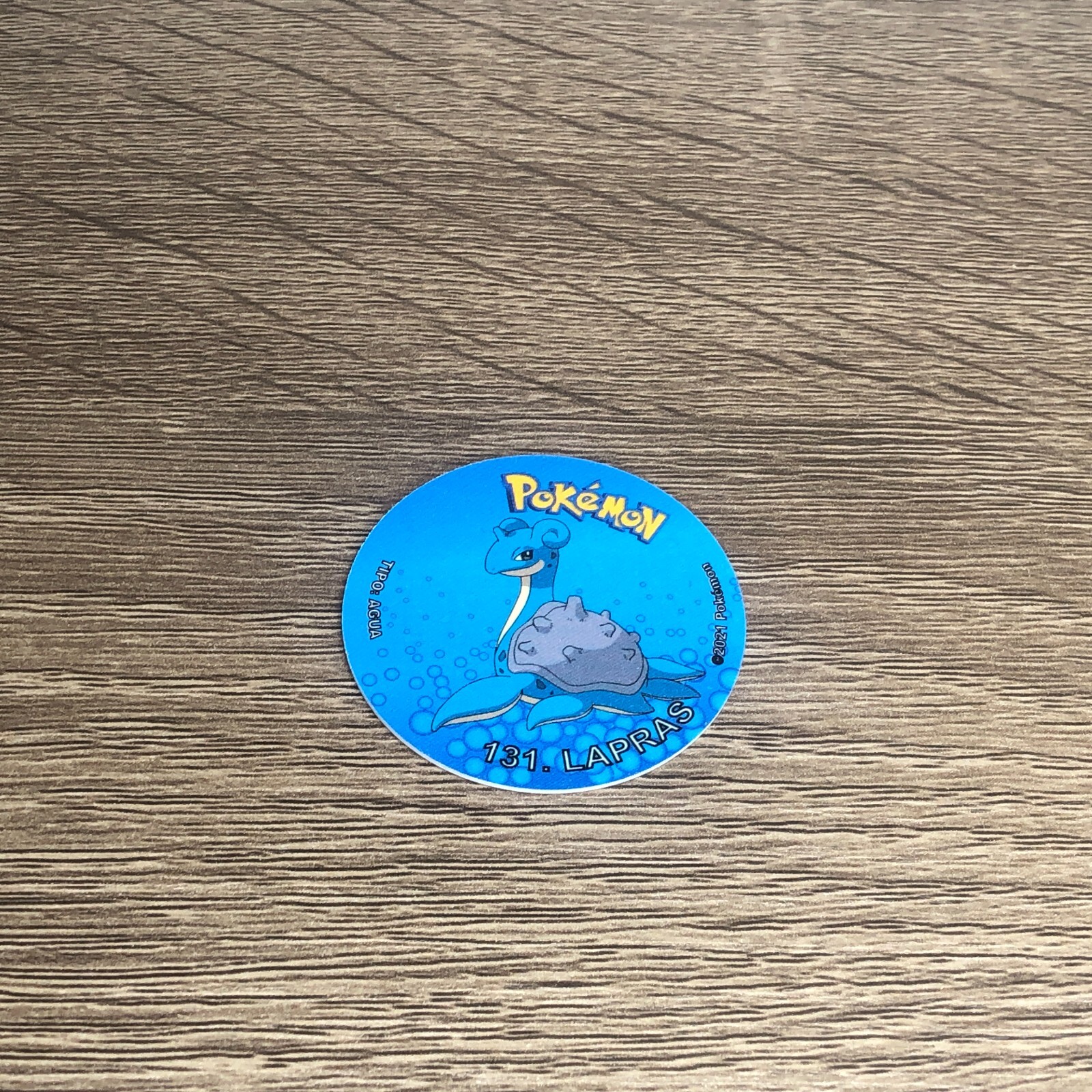 Pokemon Pogs Lapras Tazos Sabritas Taps Nintendo Mexico Variant 2021 Collection