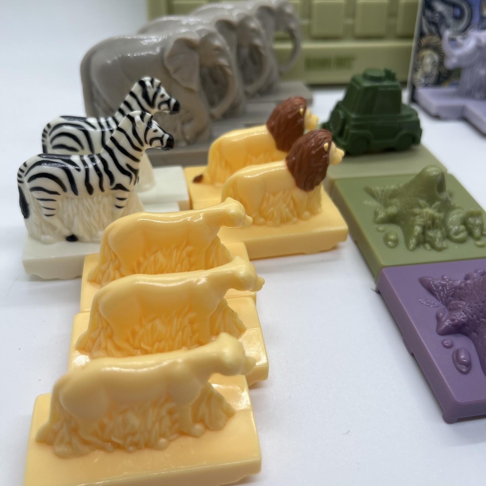 Binary Arts Safari Rush Hour Jungle Escape Game 1999 Vintage Complete Set