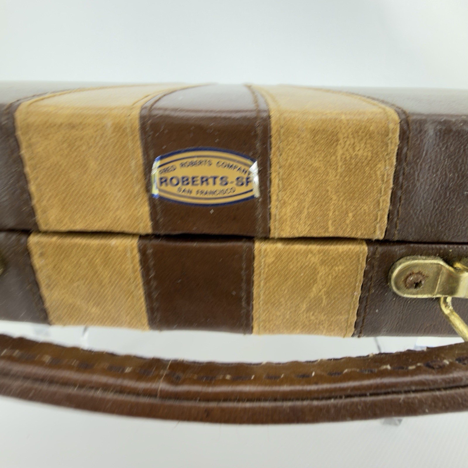 VTG 1970s Backgammon Fred Roberts SF Case Set Vintage Made In USA San Francisco