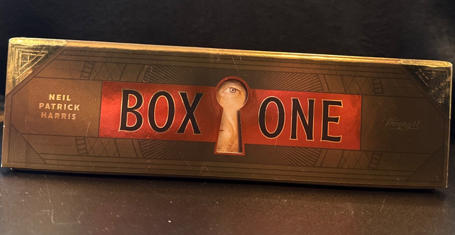 Box One Game For One By Neil Patrick Harris Reset And Ready To Play