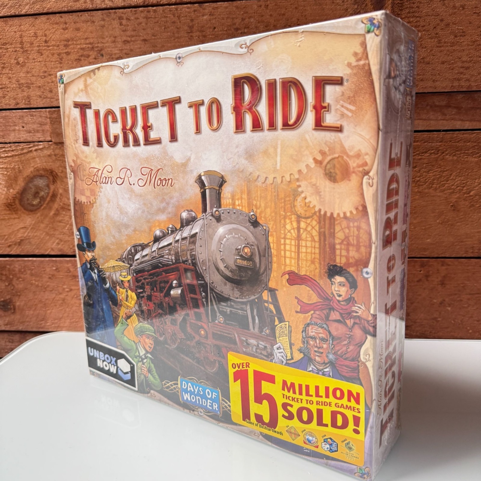 Ticket To Ride 15th Anniversary Edition Special Edition Days Of Wonder (Sealed)