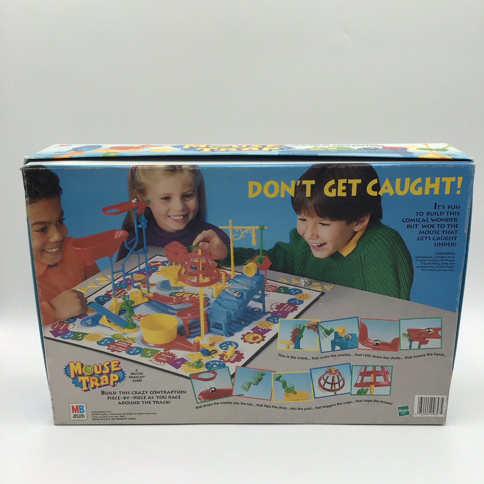 Hasbro 04657 Gaming Mouse Trap Board Game USED AS IS