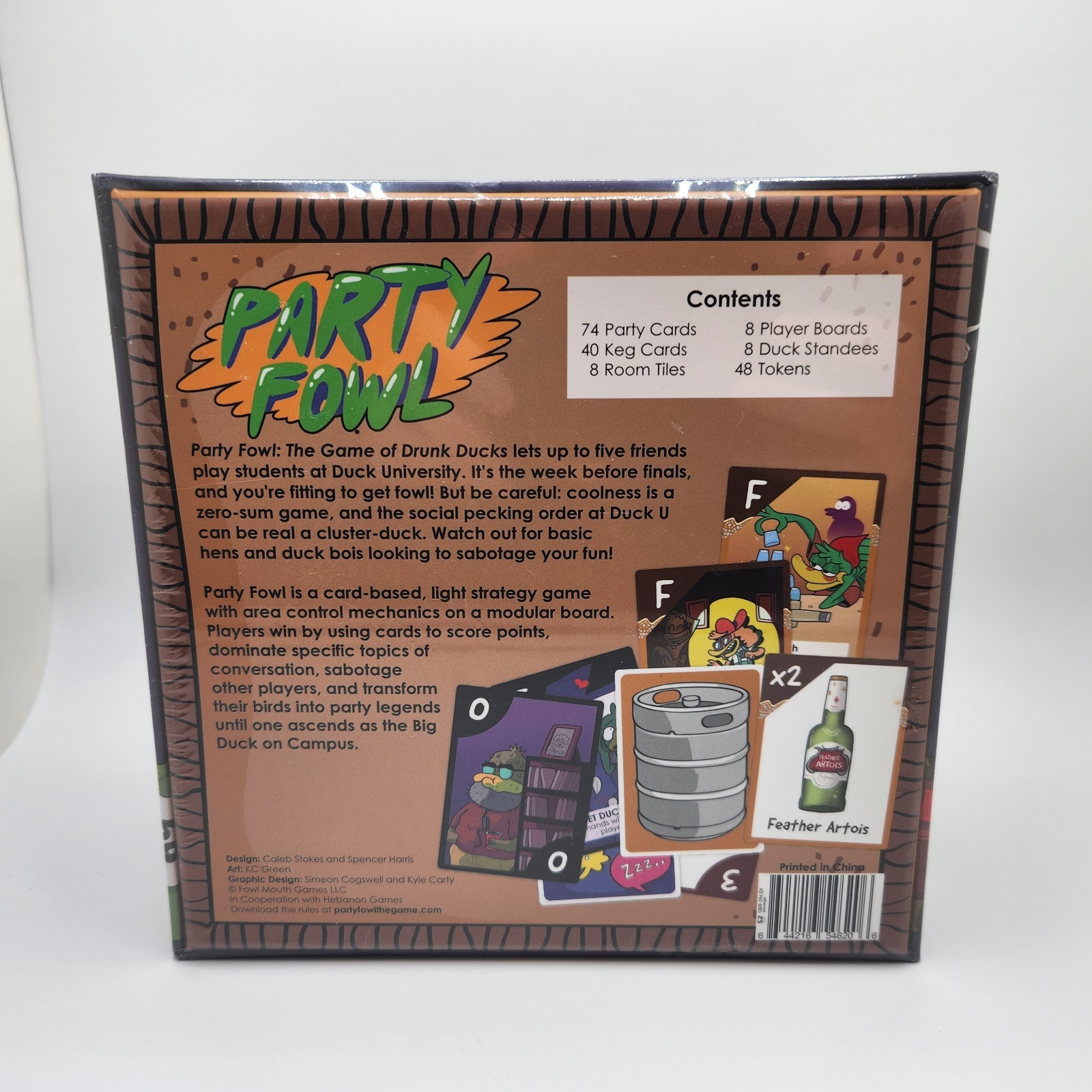 Party Fowl The Game of Drunk Ducks Board Game Brand New Sealed