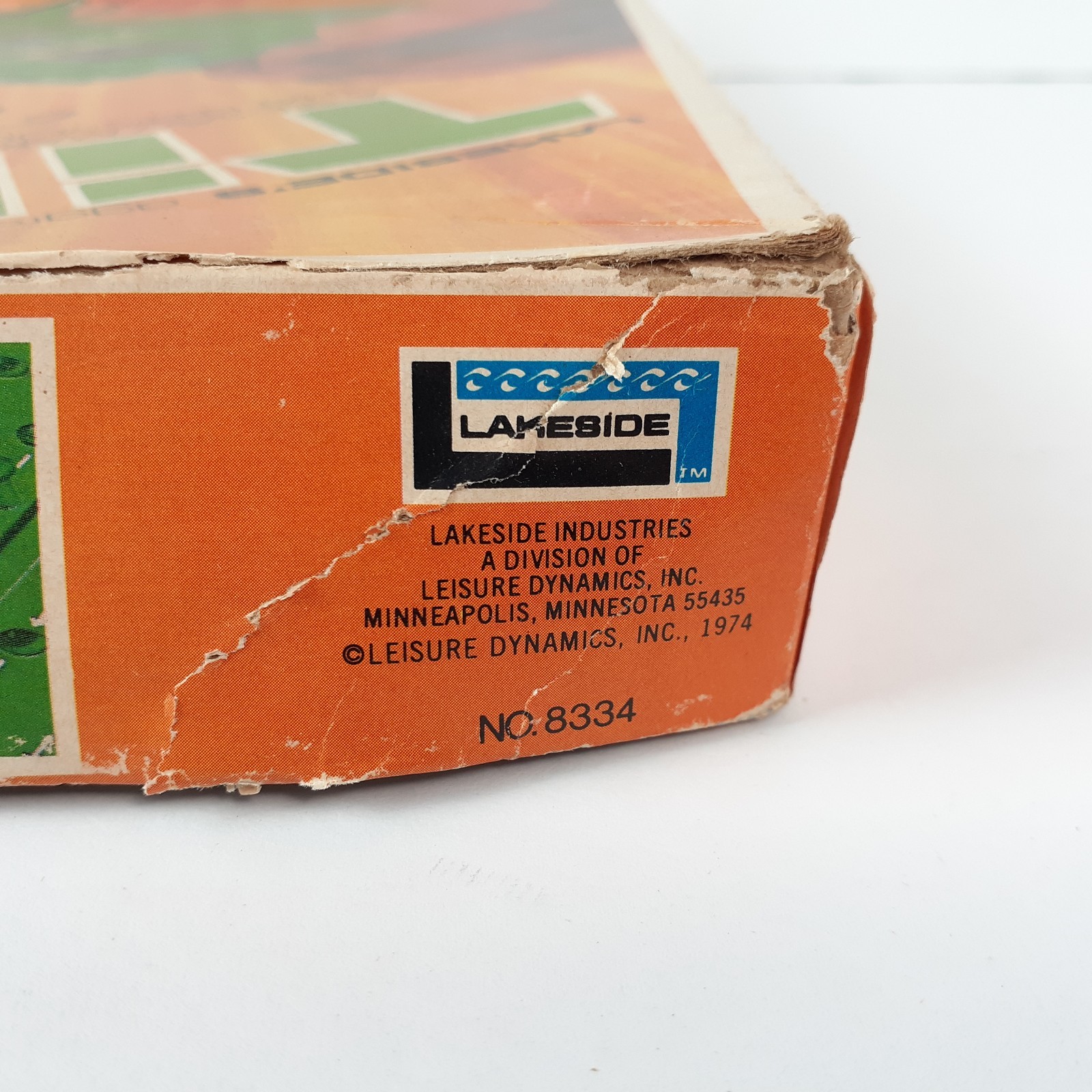 Lakeside’s TILT See-Saw Marble Game Vintage 1974 No. 8334 USA No Marbles
