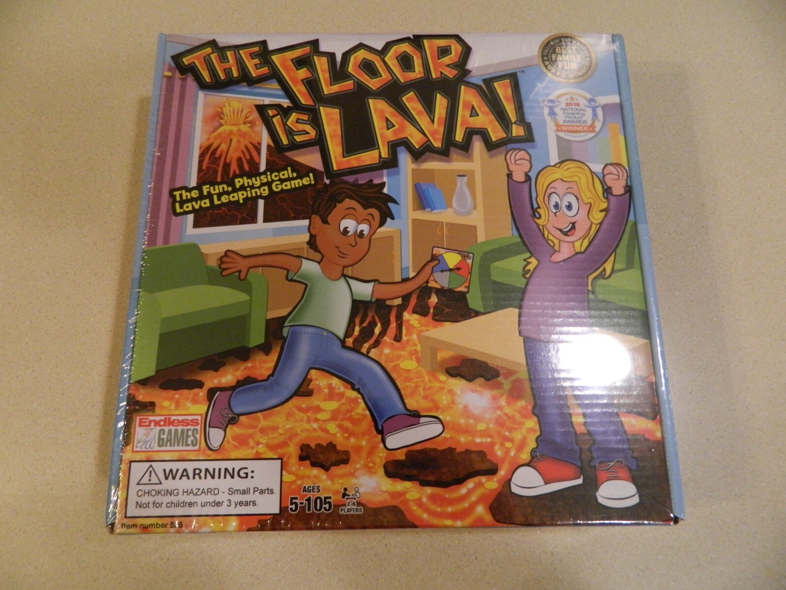 Lot of 3 Kids Board Games – Topple, Floor is Lava, Pixicade Mobile Game Maker