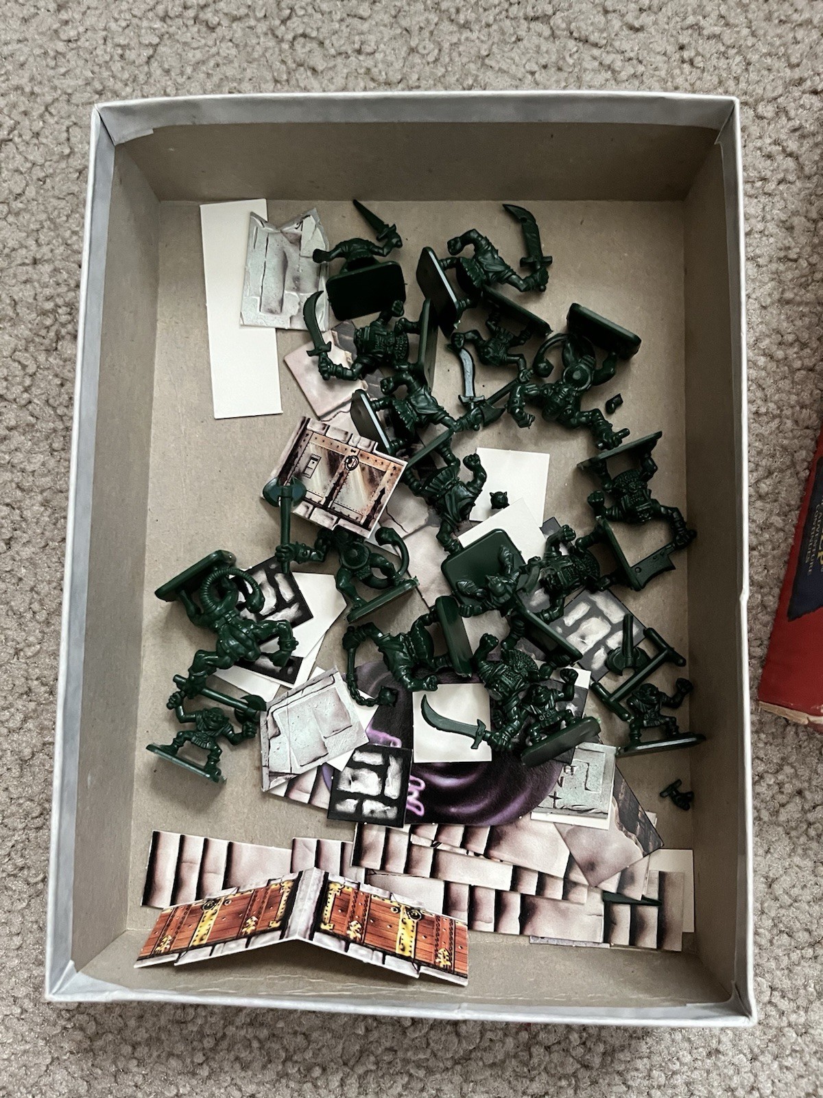 Vintage 1991 HeroQuest Kellar’s Keep Expansion Pack Milton Bradley Good Shape