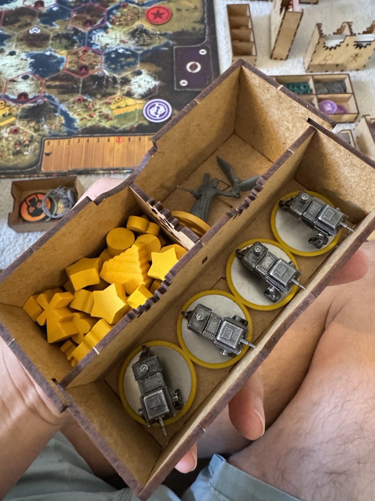 Stonemaier Games Scythe – Complete with All Expansions in Legendary Box METAL