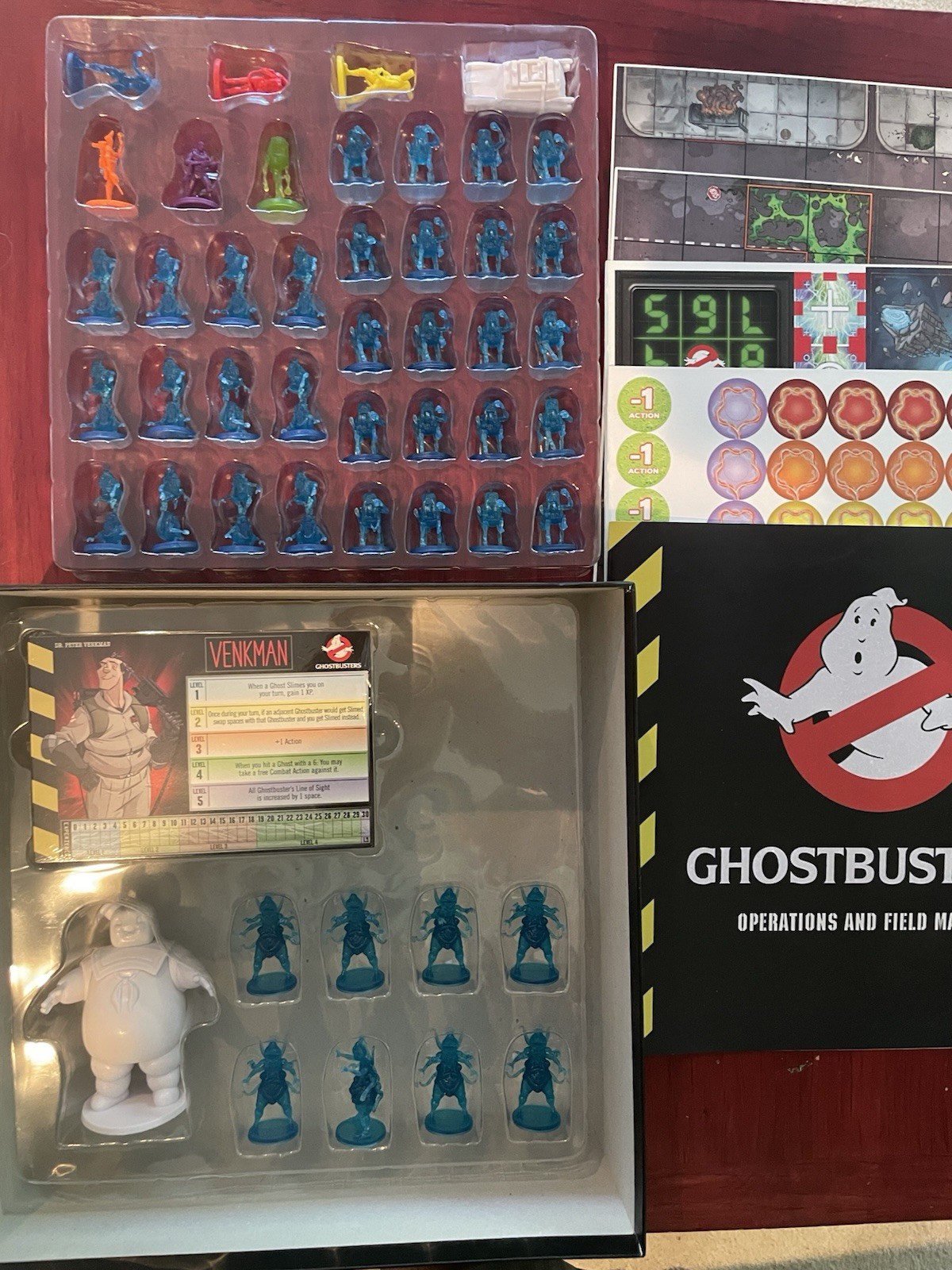 Ghostbusters The Board Game by Cryptozoic Entertainment Complete Unused