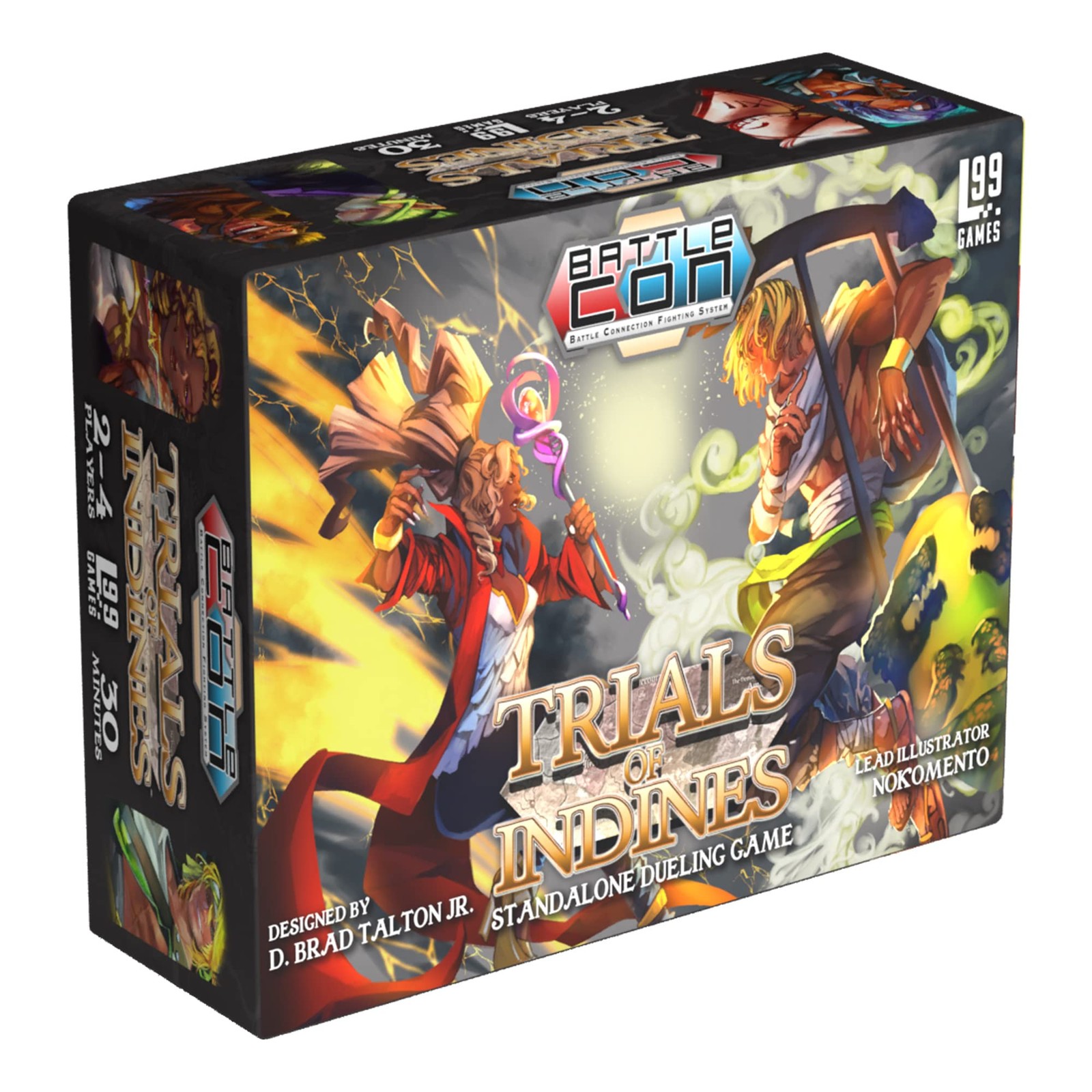 Level 99 Games BattleCON Trials of Indines Card Game | Tactical Combat Strategy