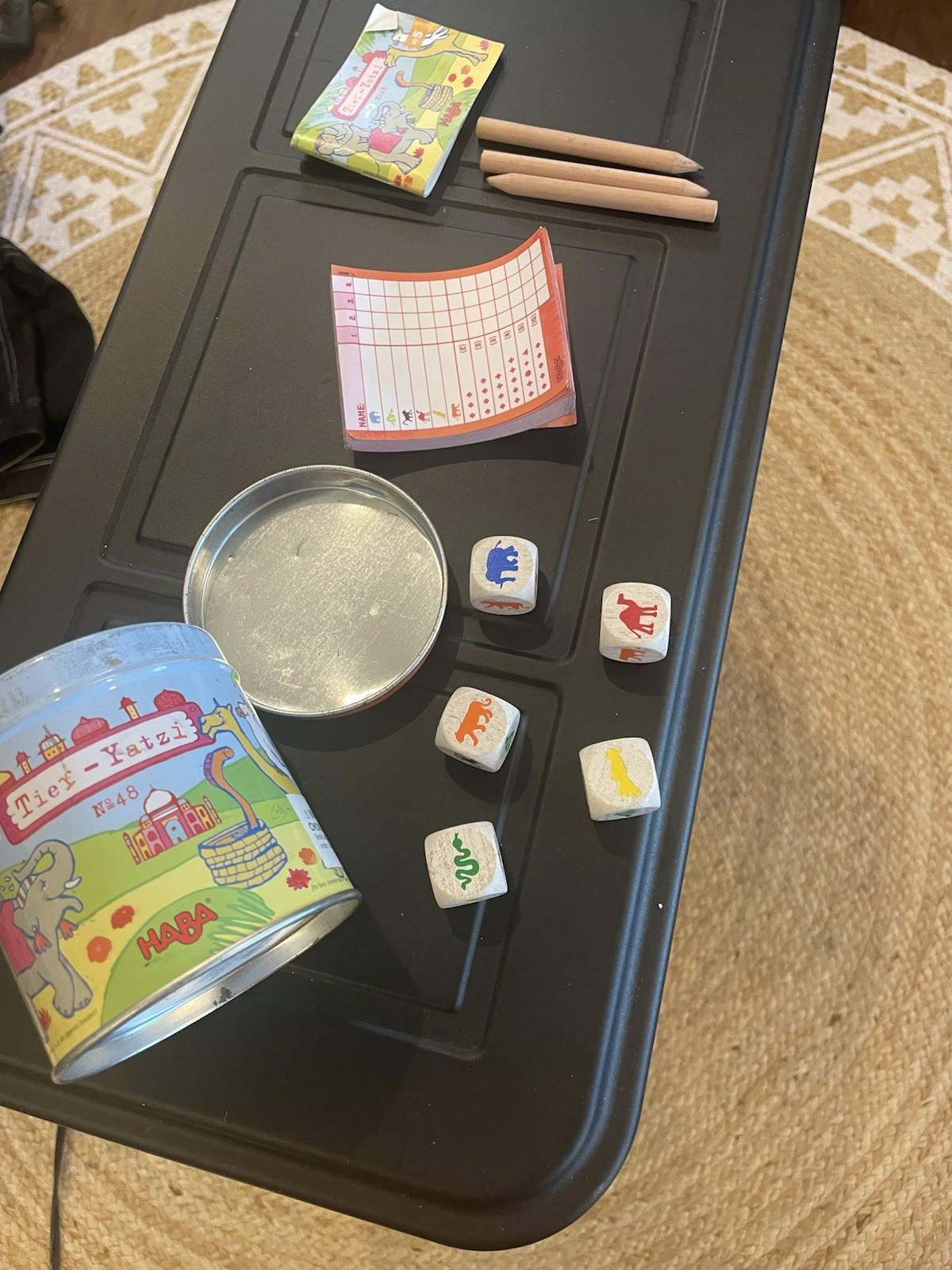 Haba Animal Yahtzee Game In Tin
