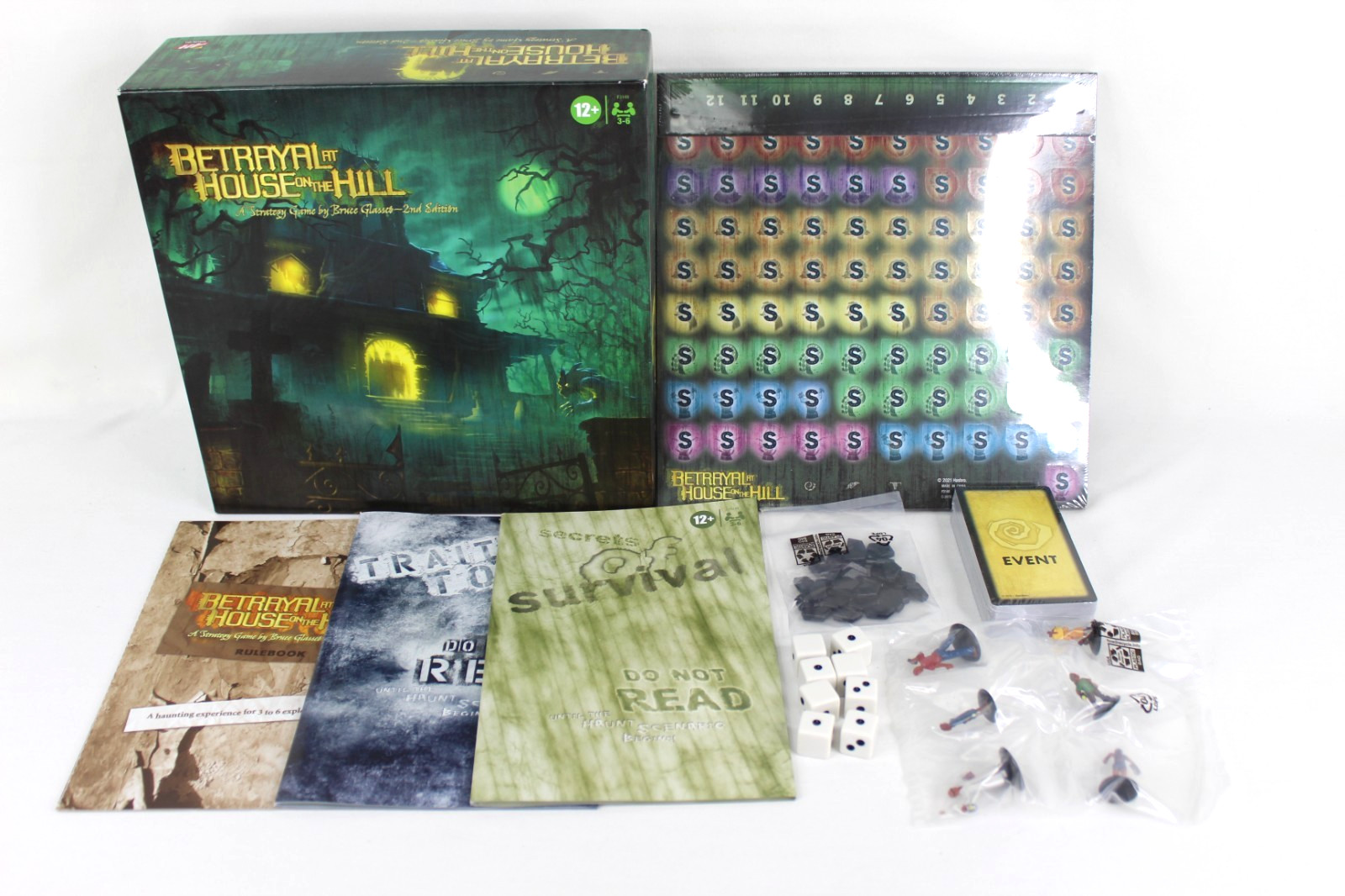 Betrayal at House on the Hill 2nd Edition Horror Board Game 2021 * New Open Box