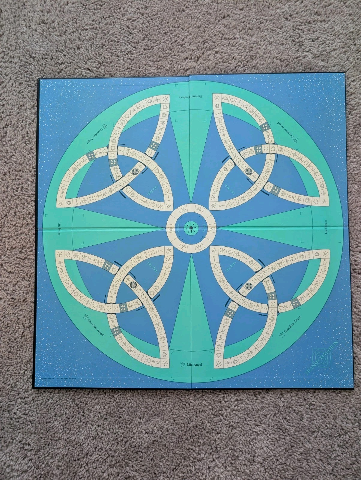 The Transformation Game By Innerlinks Angel Deck Included Complete Board Game