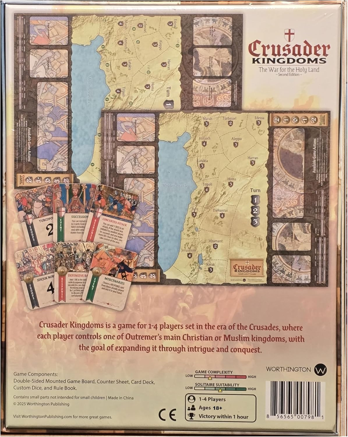 Worthington Games Crusader Kingdoms: The War for The Holy Land