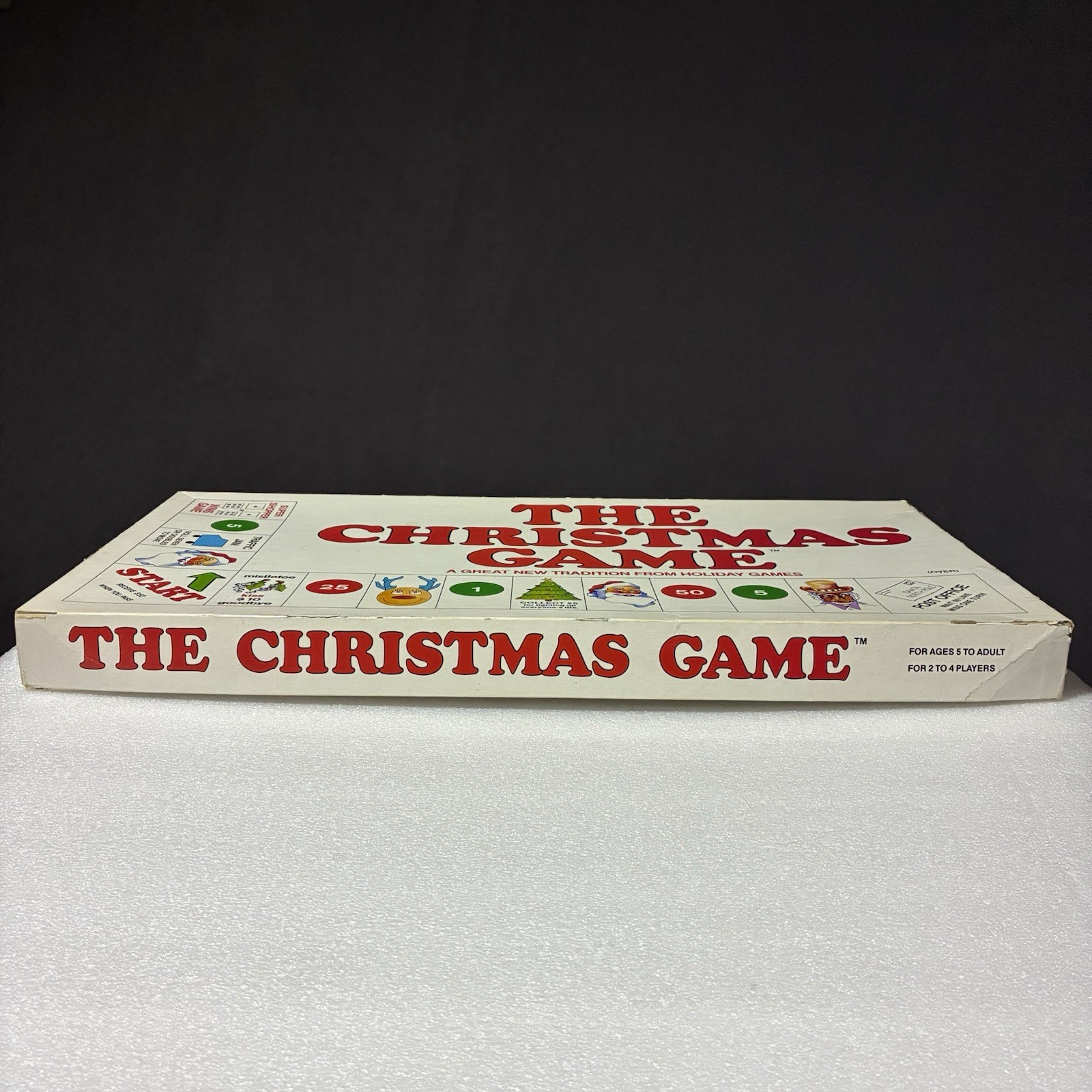 The Christmas Game Vintage Board Game Holiday Games 1980 Rare Good Condition