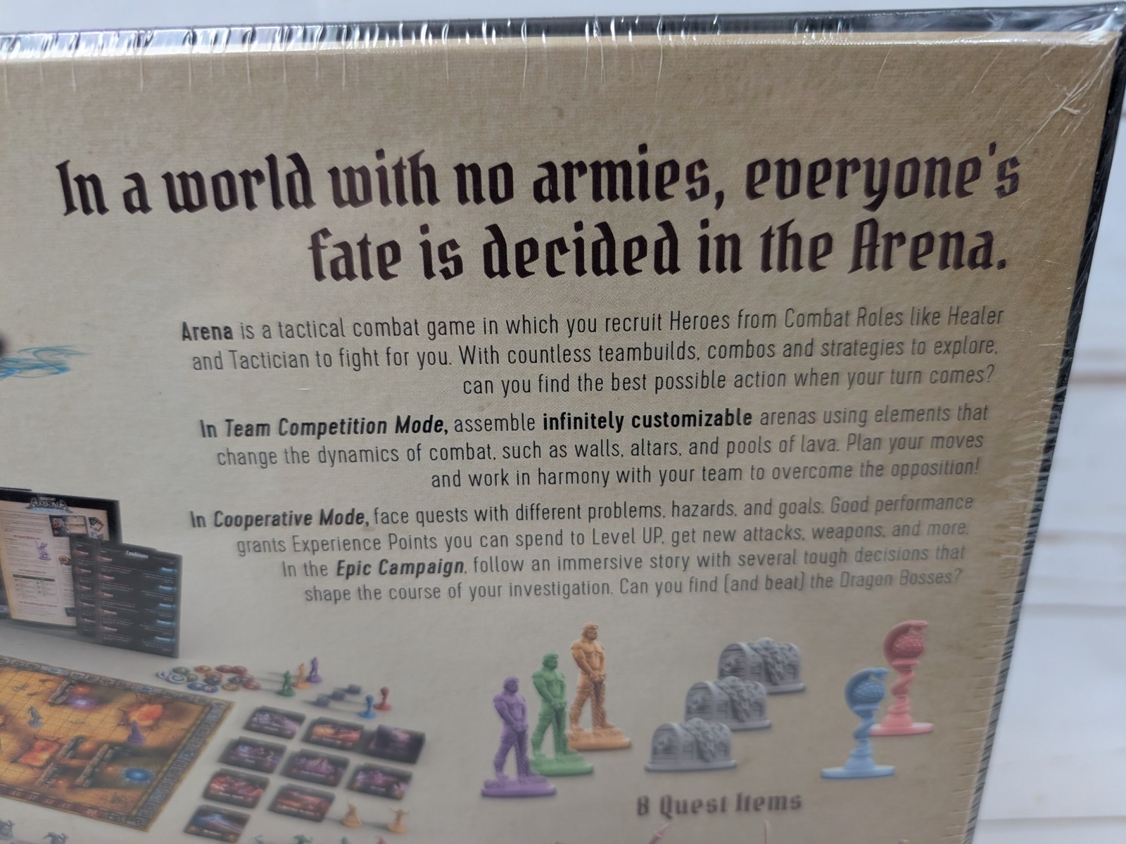 Arena The Contest Board Game NIS Dragori Games Fantasy Tactical Combat