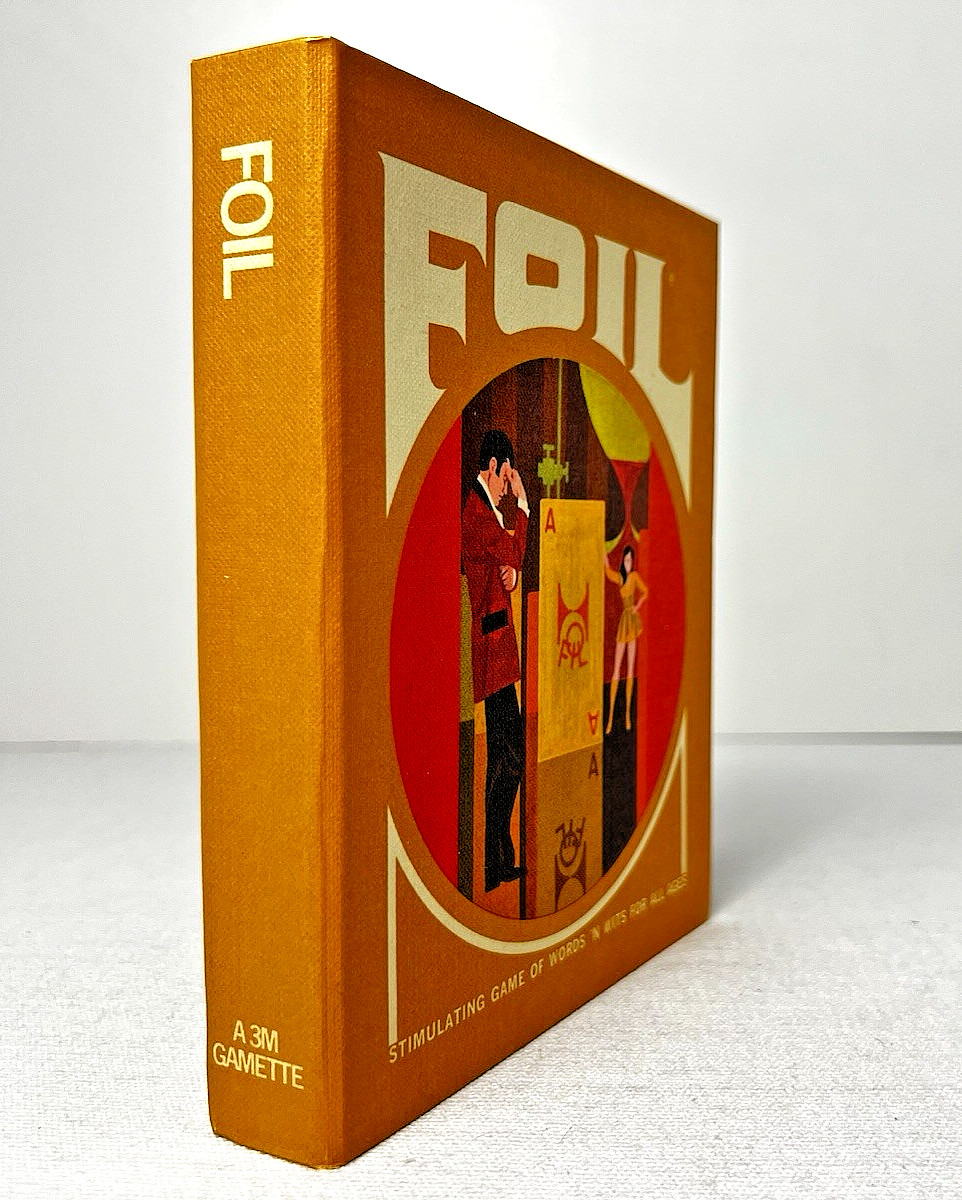 FOIL – 3M Gamette: GAME OF WORDS ‘N WITS, 1970 Game, COMPLETE – Cards in Shrink