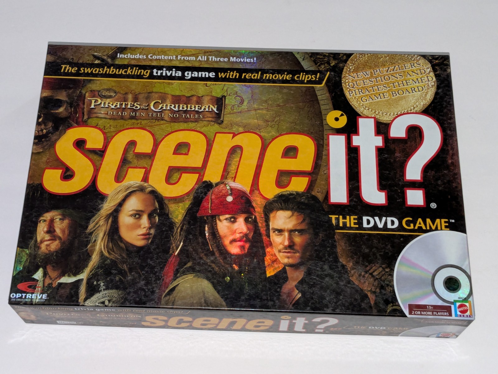 Pirates of the Caribbean, SCENE IT? The DVD Game – Complete/Working – Free Ship