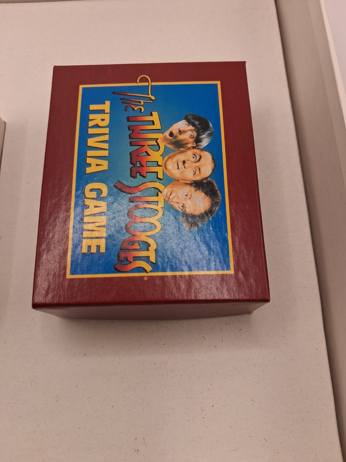The Official Three Stooges Trivia Game 2000 By Talicor Mo Larry Curly Nyuk Nyuk