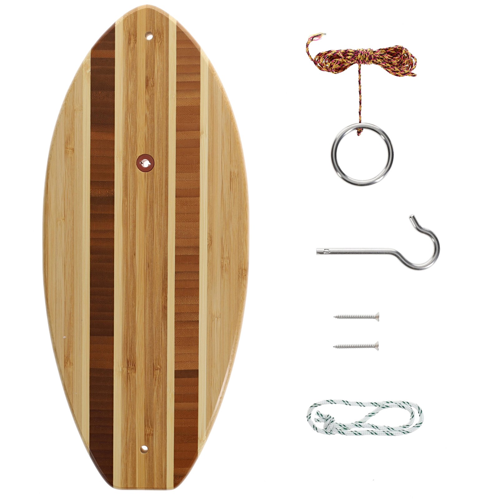 Pacific Shore Games Wooden Hook and Ring Game