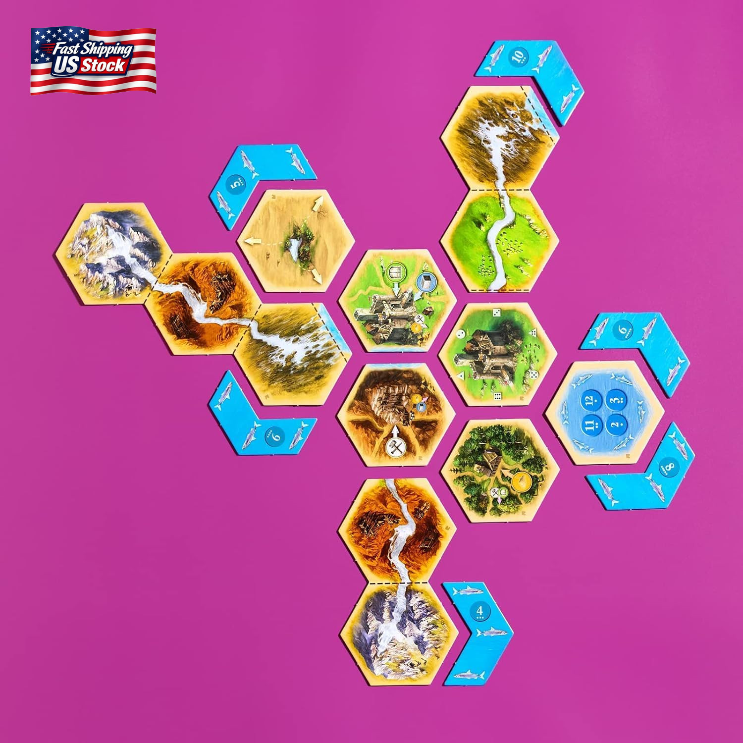 CATAN Traders & Barbarians Board Game Expansion – Customize Your Asmodee CATAN E