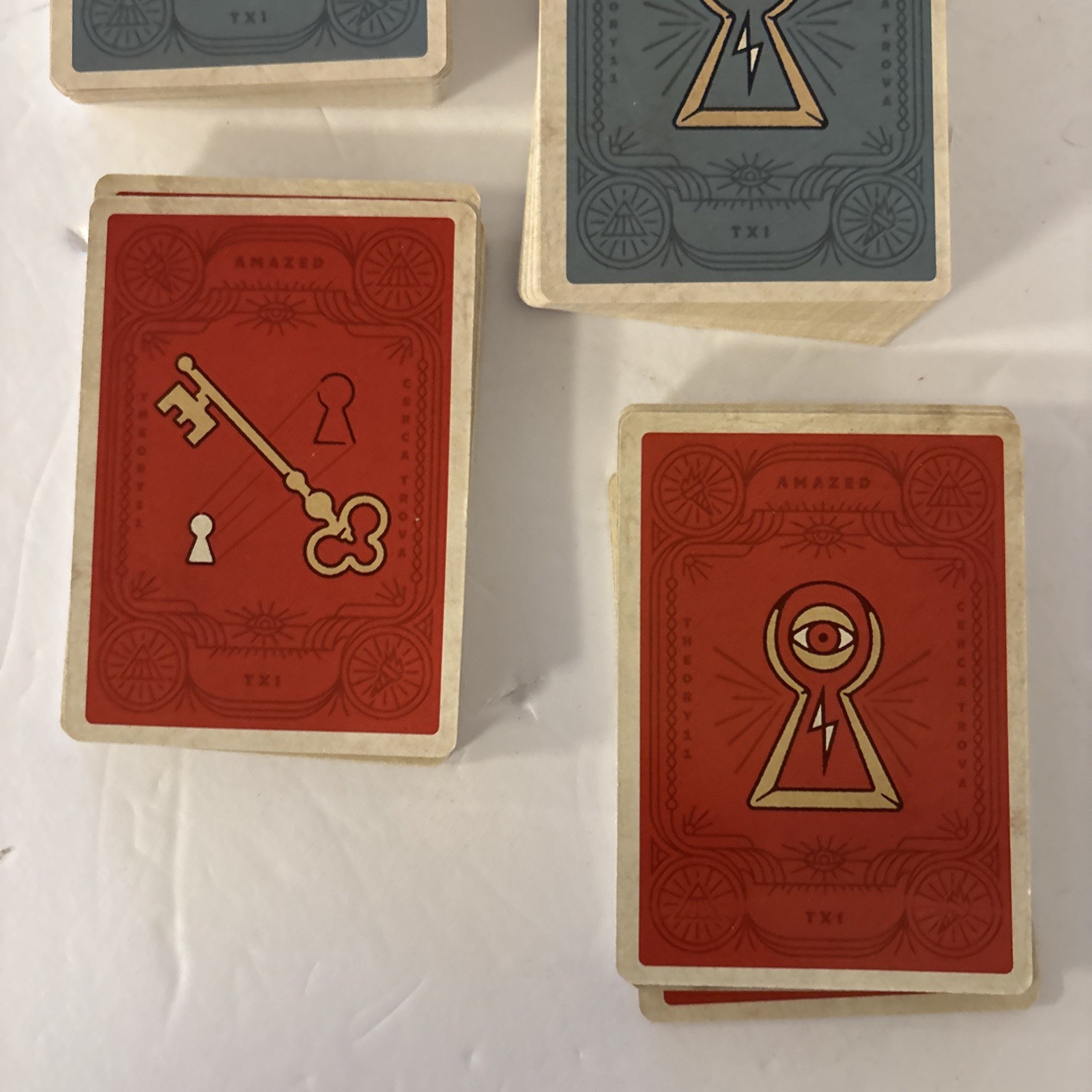 AMAZED the Game COMPLETE Theory11 2018 Neil Patrick Harris Puzzles Riddles EUC