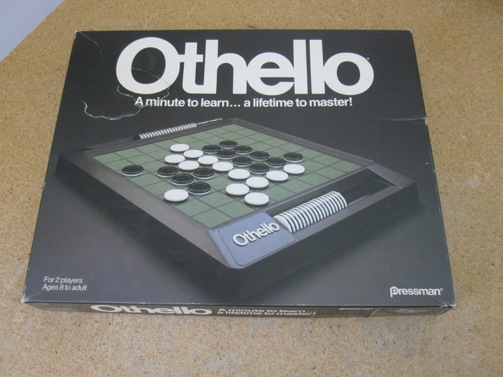 Othello Board Game – Pressman 1991 COMPLETE