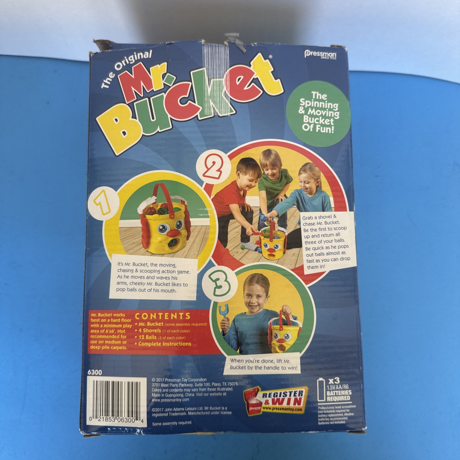 The Original Mr. Bucket Game Complete Works Pressman 2017 Incomplete