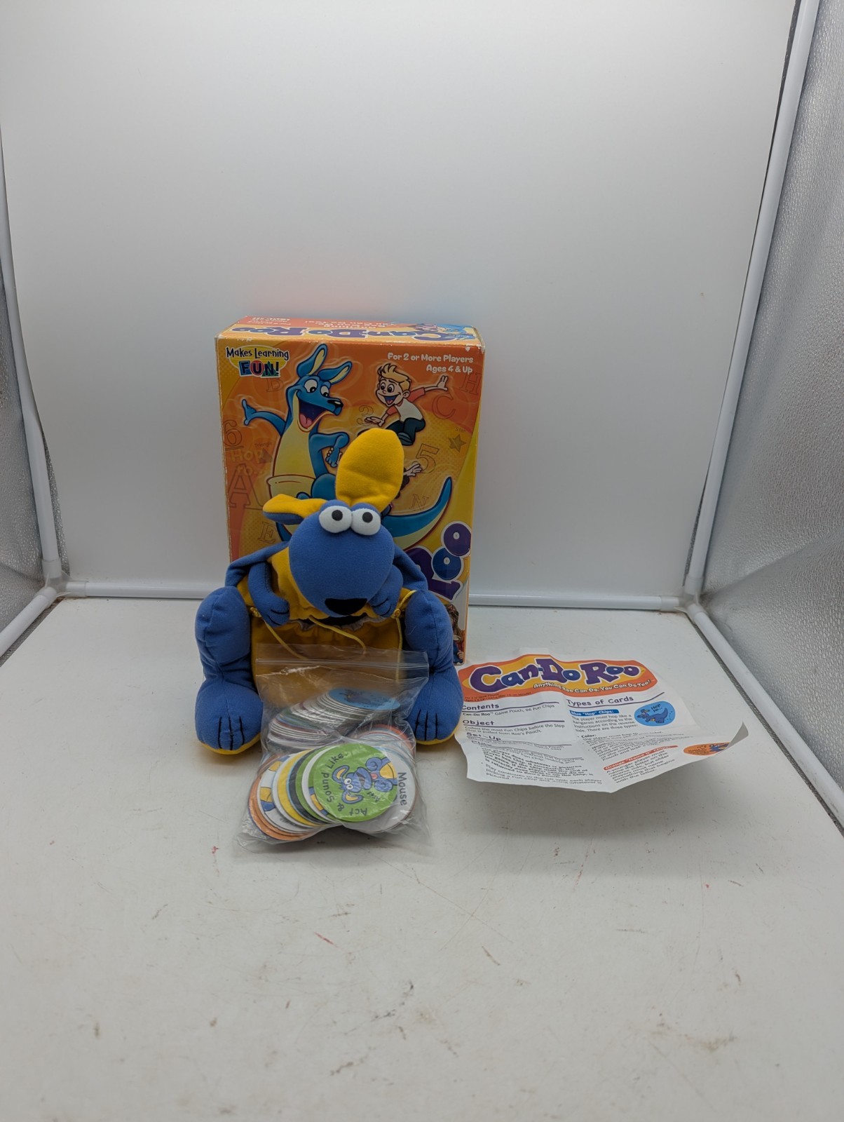 Patch Products CAN DO ROO Fun Learning Game Colors Shapes Numbers Complete w/Box