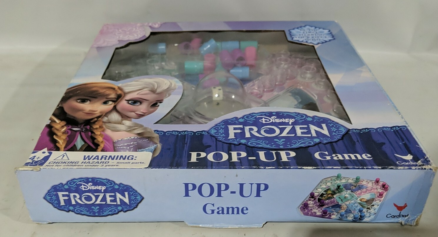 Disney Frozen Pop-Up Game. Elsa Anna Olaf Kristoff Family Fun Game 2-4 Players