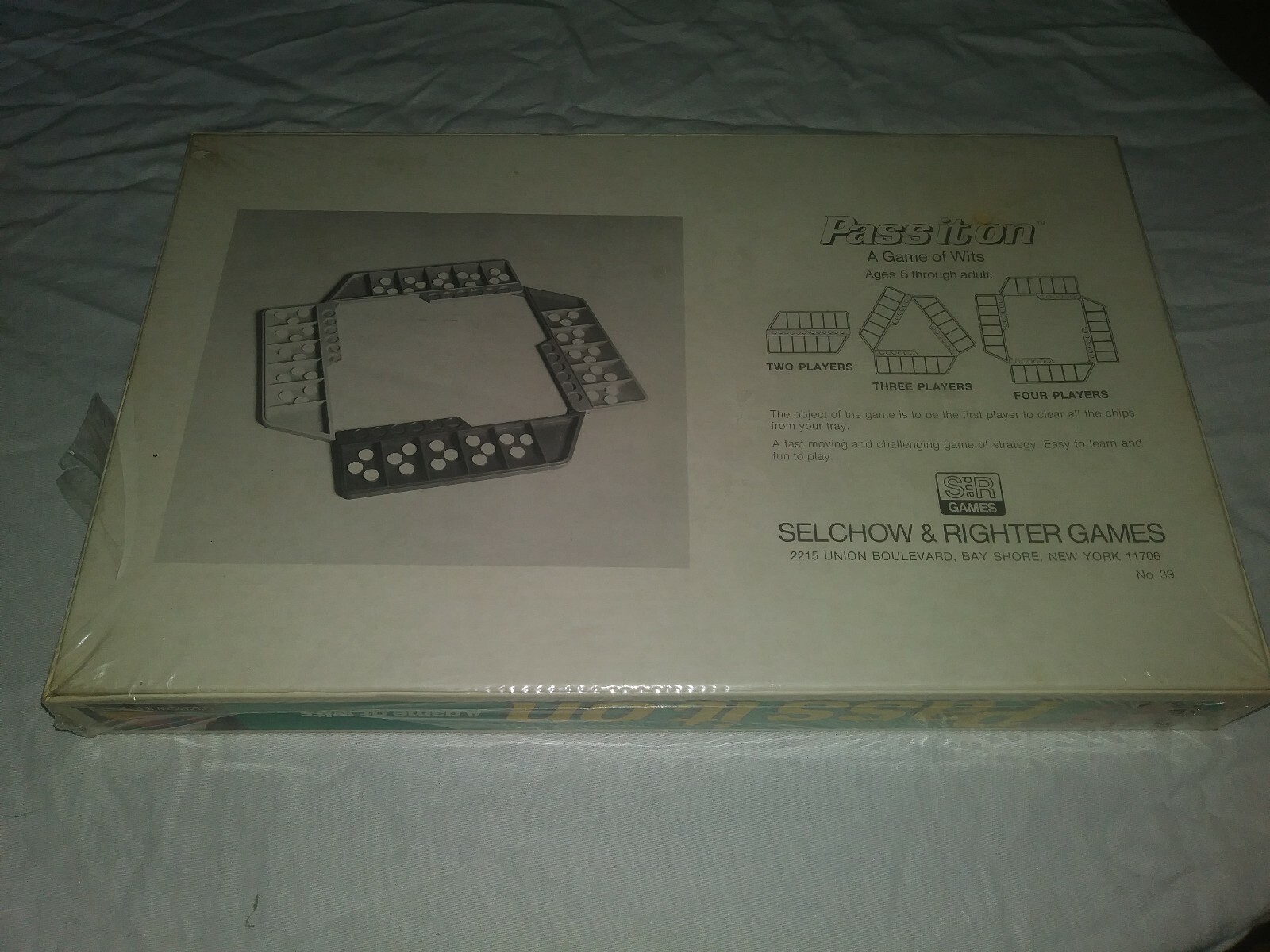 1978 Pass It On A Game Of Wits Brand New Never Opened Vintage Board Game