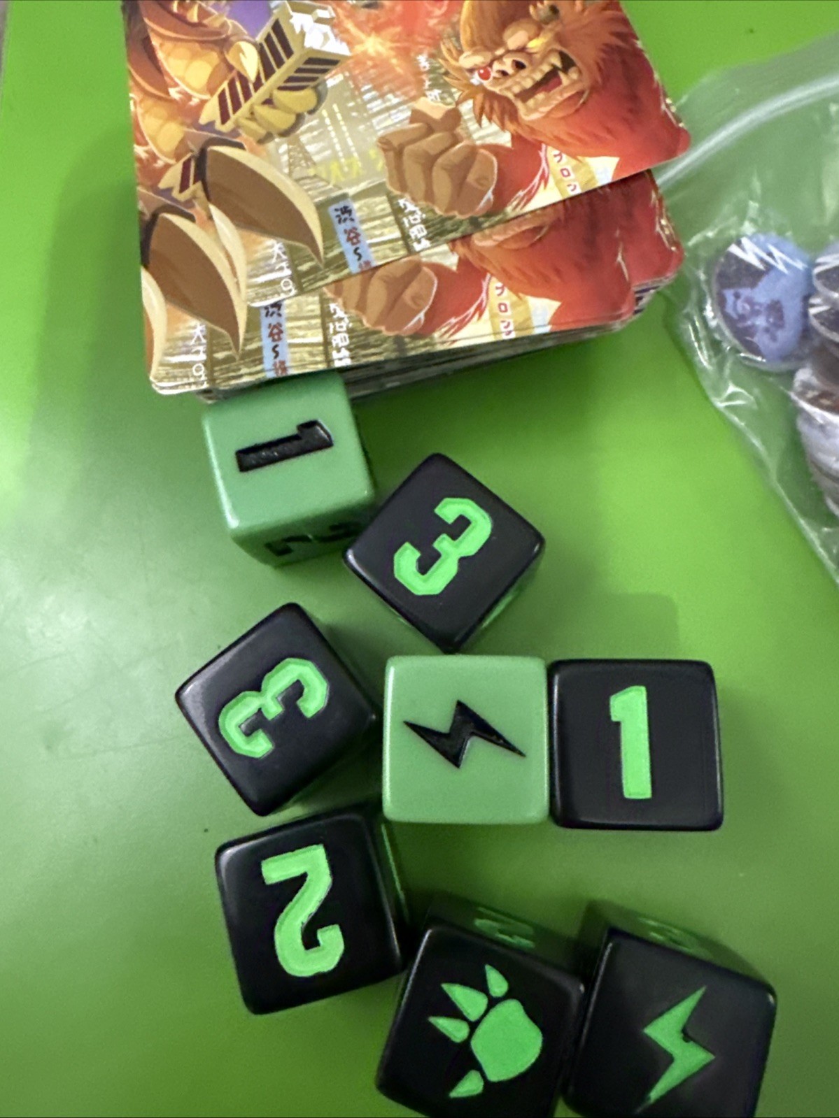 KING OF TOKYO Game Richard Garfield 100% Complete (2014 Iello)