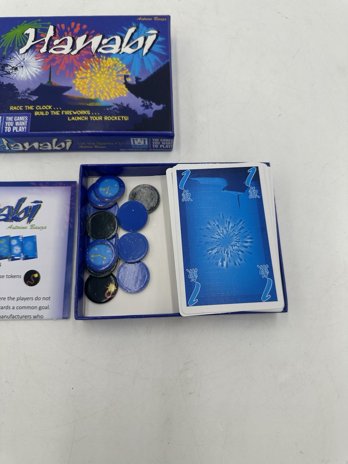 HANABI Fireworks Card Game AWARD WINNER Game Bauza 2017