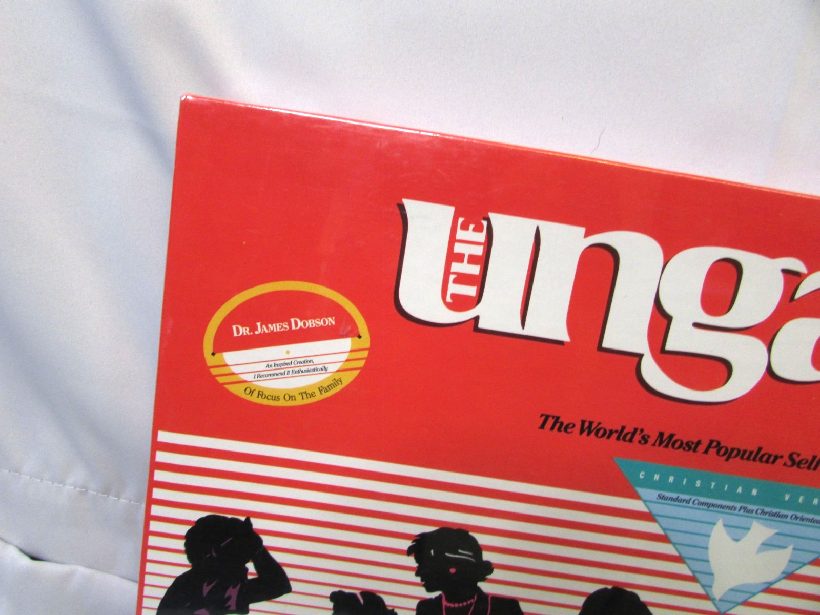 1989 Vintage Sealed THE UNGAME Board Game Family Time Christian Version Vtg 80s