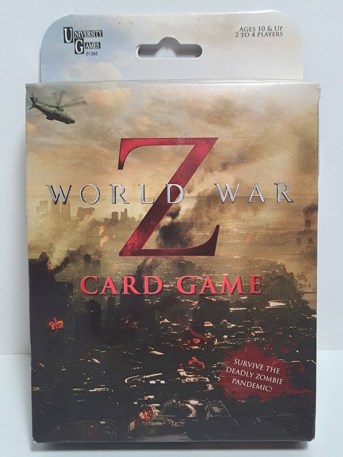 World War Z 2014 Card Game “Survive the Deadly Zombie Pandemic” NEW IN BOX