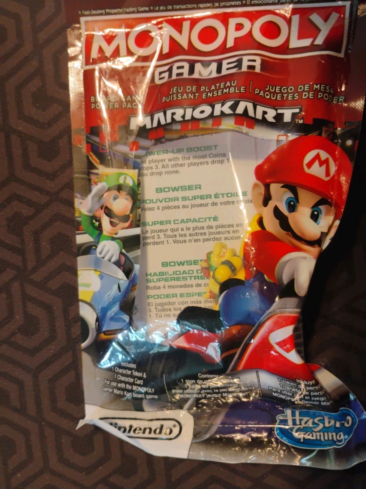 Monopoly Gamer – Mario Mart – All 6 Power Packs – New and Sealed
