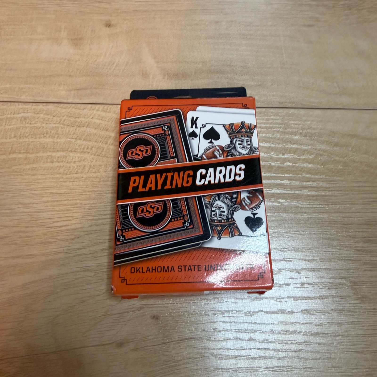 Oklahoma State Cowboy-Opoly Board Game & Playing Cards Set OSU Late for the Sky